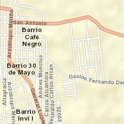 Monte Plata Street Map