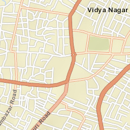 Jagtial Street Map