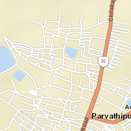 Parvatipuram Street Map