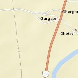 Ghargaon Street Map