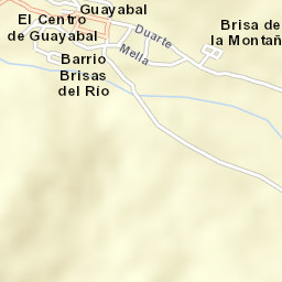 El Guayabal Street Map
