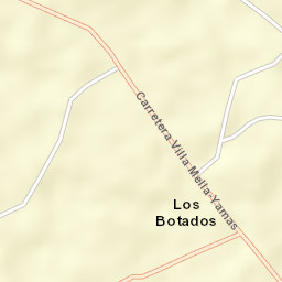 Los Botados Street Map