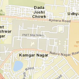 Pimpri-Chinchwad Street Map