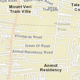 Wakad Street Map