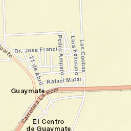 Guaymate Street Map