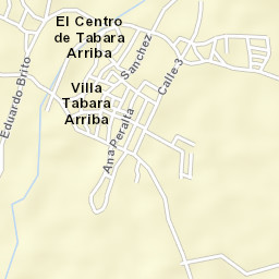 Tábara Arriba Street Map