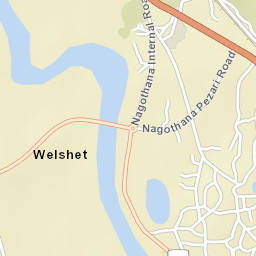 Nagothana Street Map