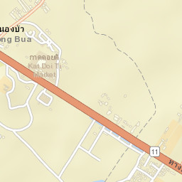 Amphoe Mueang Lamphun Street Map