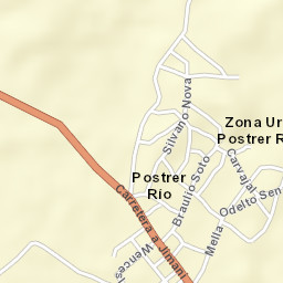 Postrer Río Street Map