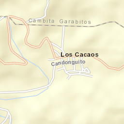 El Cacao Street Map