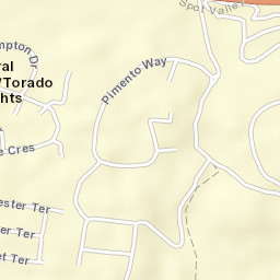 Ironshore Street Map