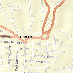 Pétionville Street Map
