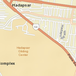 Hadapsar Pune Street Map