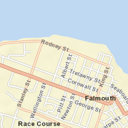 Falmouth Street Map