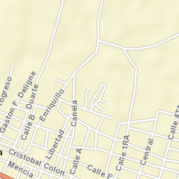 Villa Jaragua Street Map