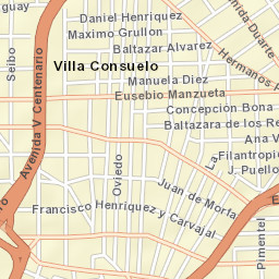 San Carlos Street Map