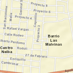 Neiba Street Map