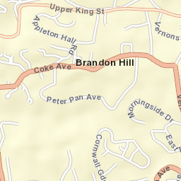 Brandon Hill Street Map