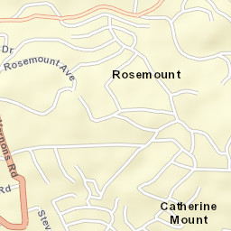 Rose Heights Street Map