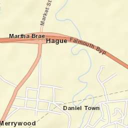 Martha Brae Street Map