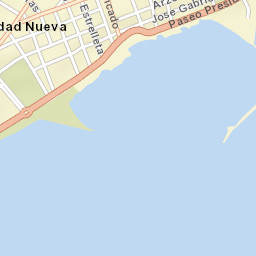 Ciudad Nueva Street Map