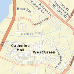 West Green Street Map