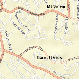 Mount Salem Street Map