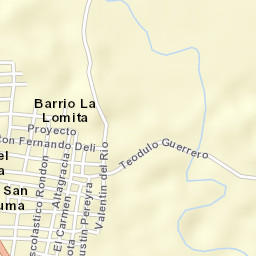 San Rafael del Yuma Street Map