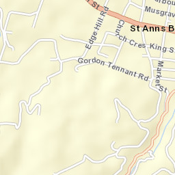 Saint Ann’s Bay Street Map