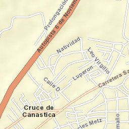 San Cristóbal Street Map