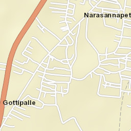 Narasannapeta Street Map