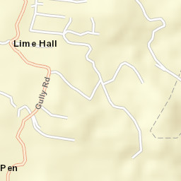 Lime Hall Street Map