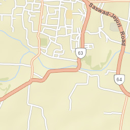 Sasvad Street Map