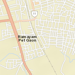 Kamareddi Street Map