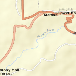 Martin Street Map
