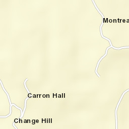 Carron Hall Street Map