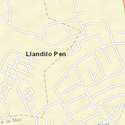 Llandilo Street Map