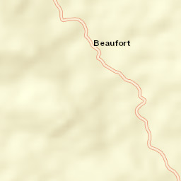 Beaufort Street Map