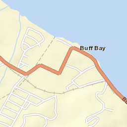 Buff Bay Street Map