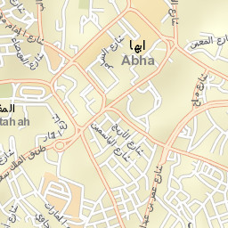 Abha Street Map
