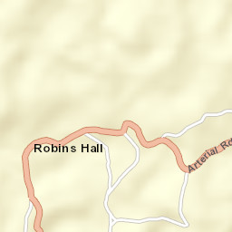 Robins Hall Street Map