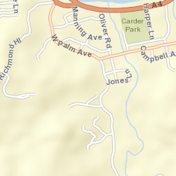 Port Antonio Street Map