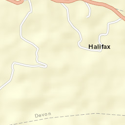 Devon Street Map