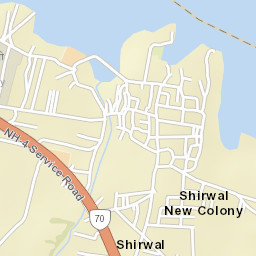 Shirwal Street Map