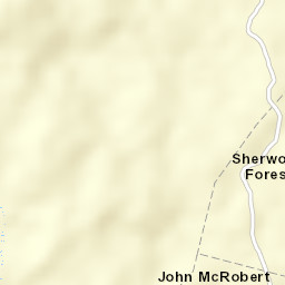 Sherwood Forest Street Map