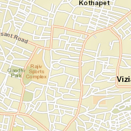 Vizianagaram Street Map