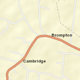 Brompton Street Map