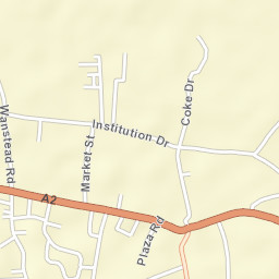 Santa Cruz Street Map