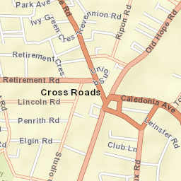 Kingston Street Map