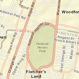 Allman Town Street Map